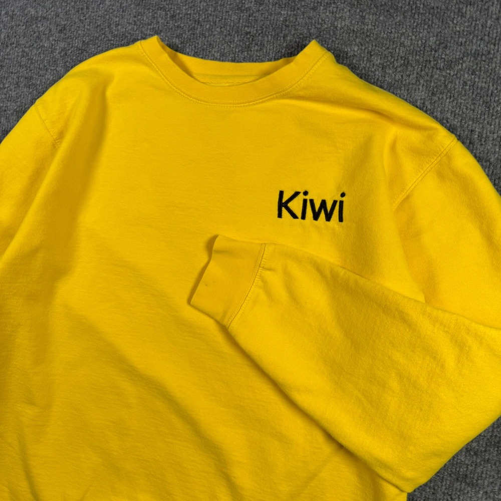 Harry Styles Kiwi Sweatshirt Unisex Medium Yellow I'm Having Your Baby Merch